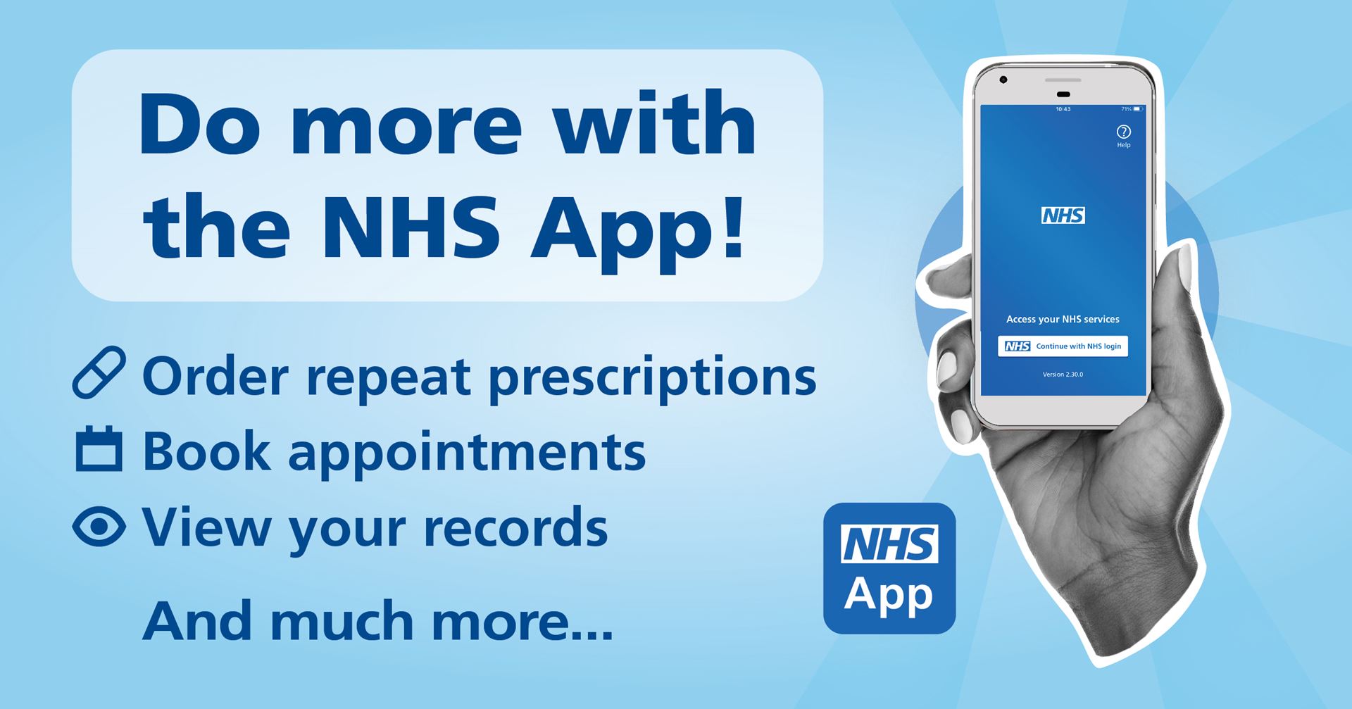 Do More with the NHS App